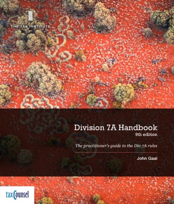 Cover image: Division 7A Handbook, 8th Edition