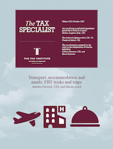 Cover image: The Tax Specialist