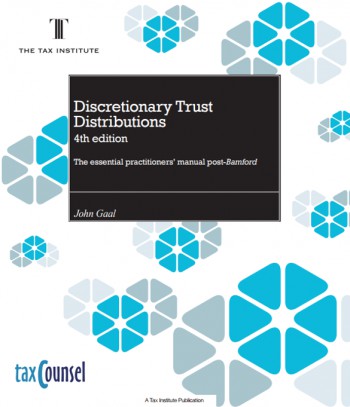Cover image: Discretionary Trust Distributions